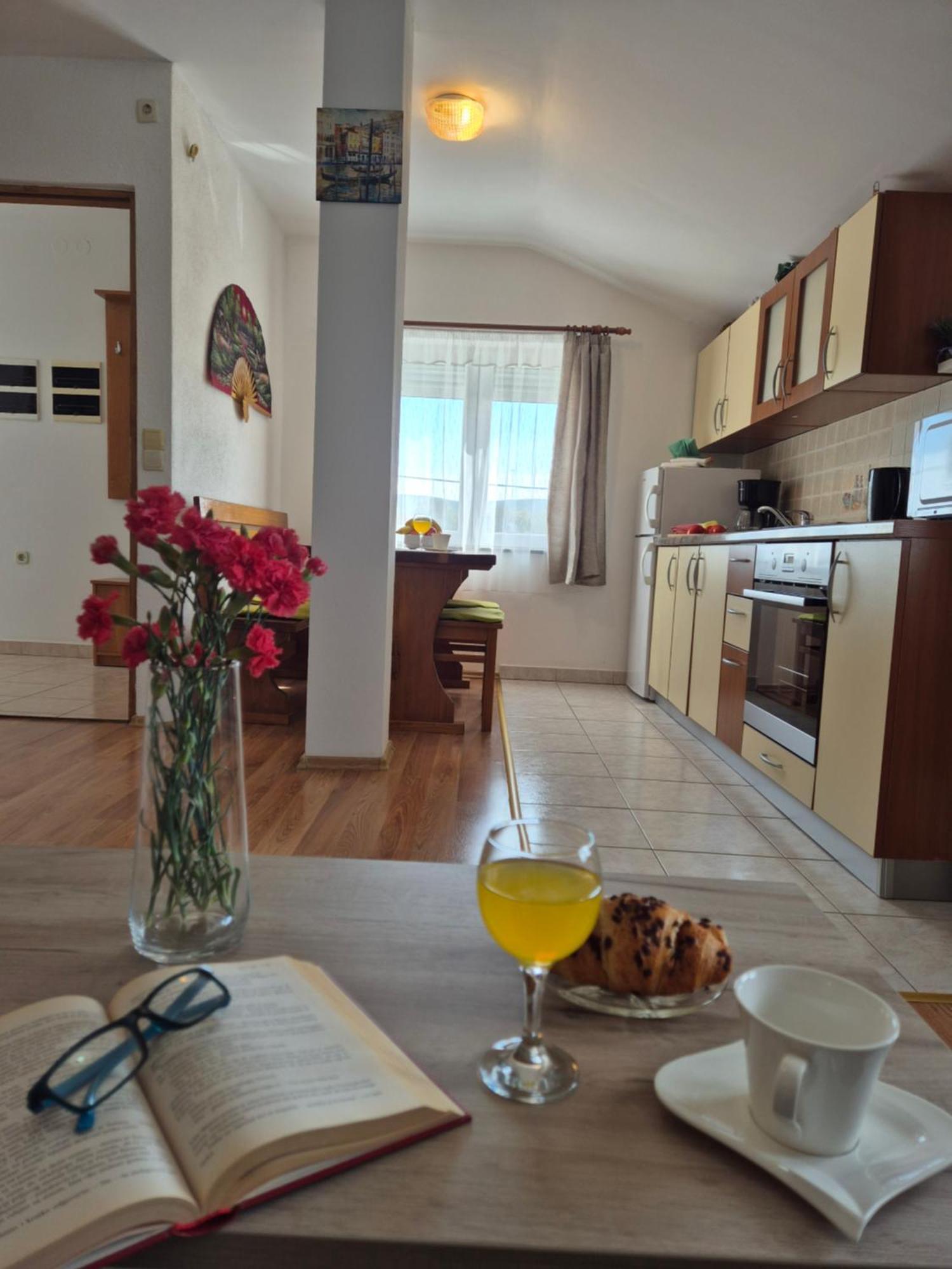 Apartman Lucija Daire Pridraga Dış mekan fotoğraf